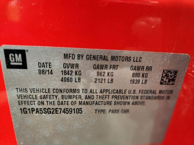 used 2014 Chevrolet Cruze car, priced at $7,495