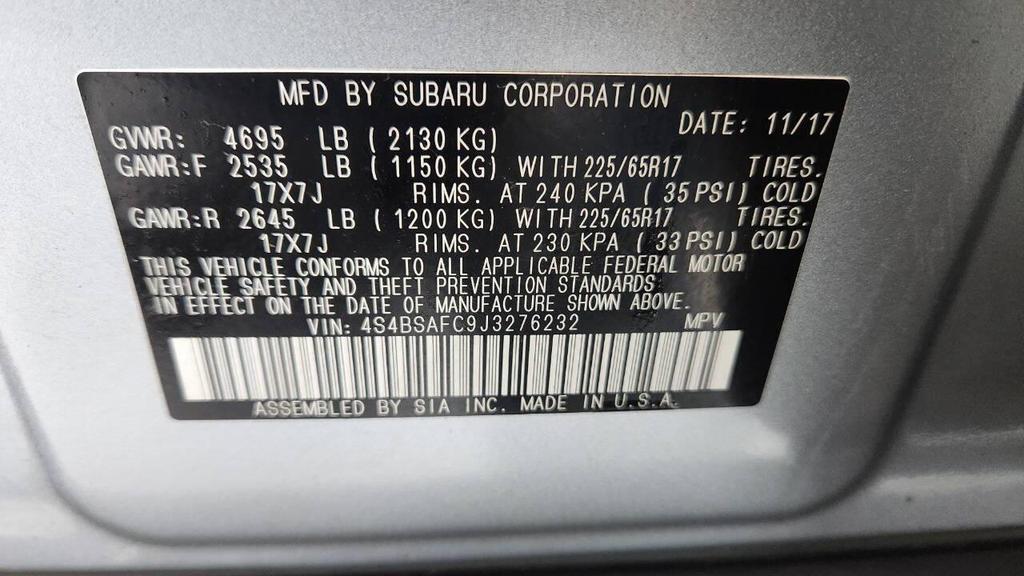 used 2018 Subaru Outback car, priced at $14,495