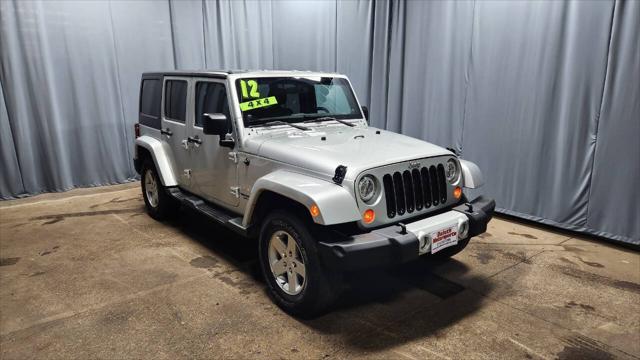 used 2012 Jeep Wrangler Unlimited car, priced at $13,495