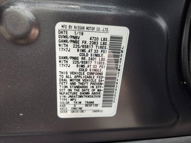 used 2019 Nissan Rogue car, priced at $13,995