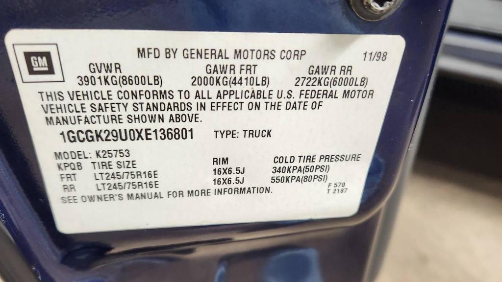 used 1999 Chevrolet Silverado 2500 car, priced at $14,995