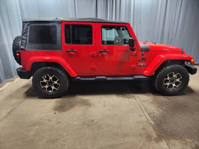 used 2016 Jeep Wrangler Unlimited car, priced at $18,995