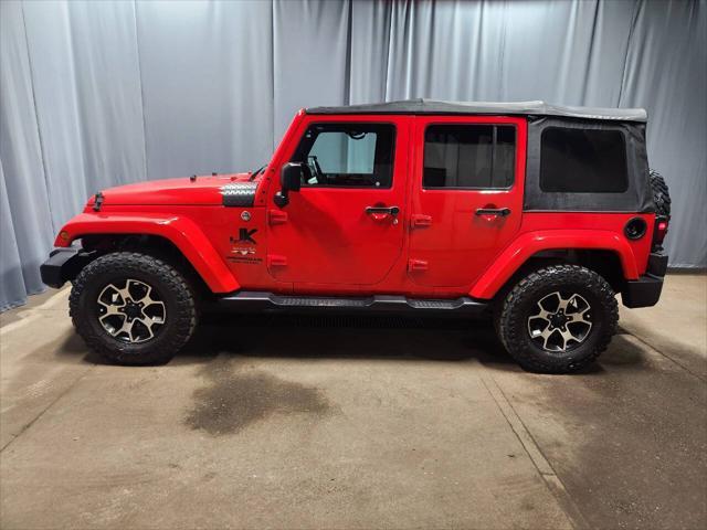 used 2016 Jeep Wrangler Unlimited car, priced at $18,995