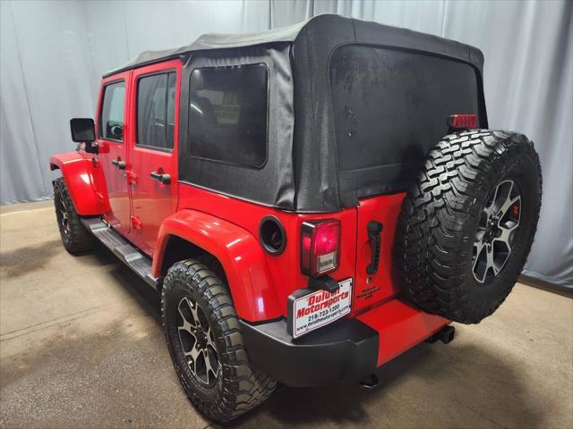 used 2016 Jeep Wrangler Unlimited car, priced at $18,995