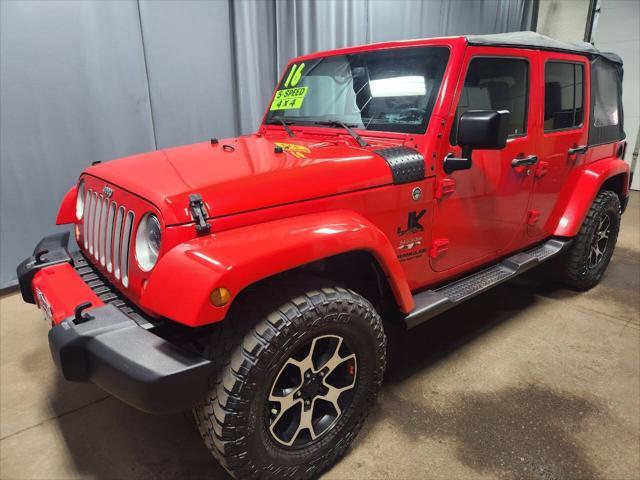 used 2016 Jeep Wrangler Unlimited car, priced at $18,995