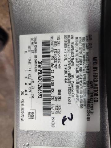 used 2012 Ford Fusion car, priced at $7,995