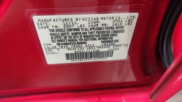 used 2012 Nissan Sentra car, priced at $5,995