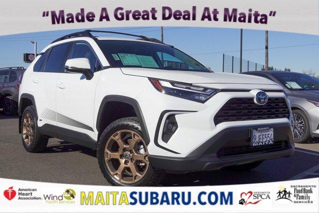 used 2023 Toyota RAV4 Hybrid car, priced at $34,898