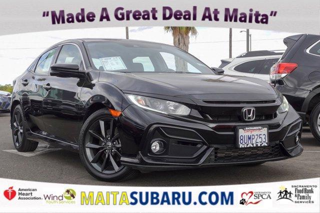 used 2021 Honda Civic car, priced at $22,350