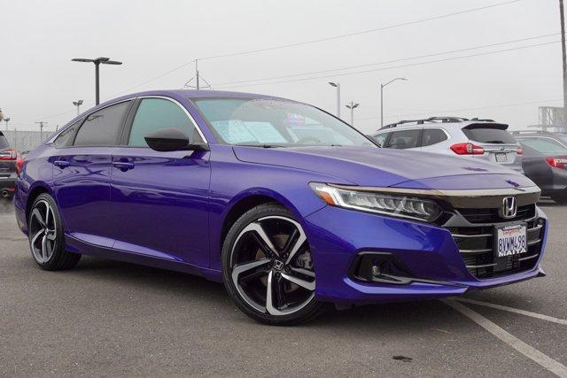 used 2021 Honda Accord car, priced at $26,898