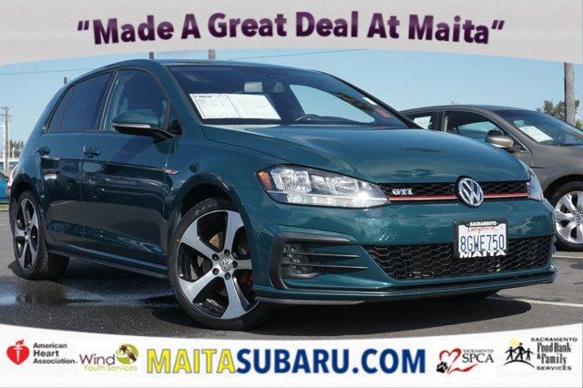 used 2018 Volkswagen Golf GTI car, priced at $21,500