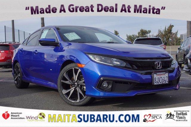 used 2019 Honda Civic car, priced at $20,500