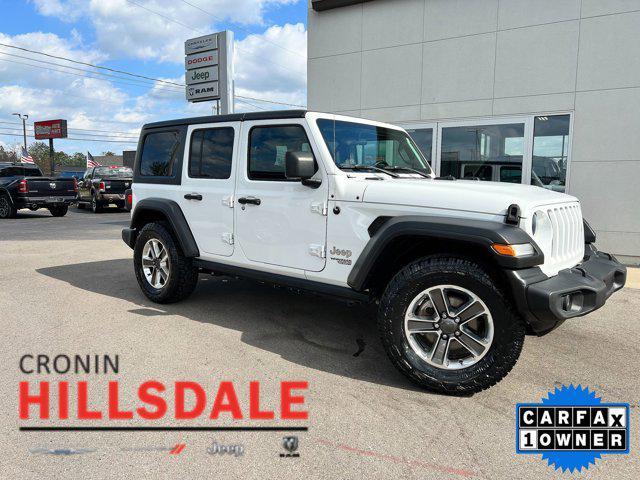 used 2021 Jeep Wrangler Unlimited car, priced at $30,850