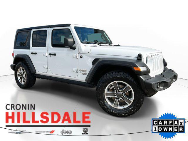 used 2021 Jeep Wrangler Unlimited car, priced at $29,950