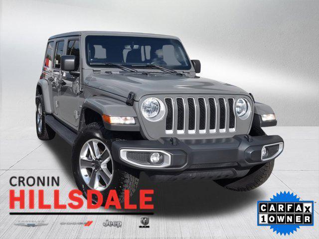 used 2022 Jeep Wrangler Unlimited car, priced at $32,077