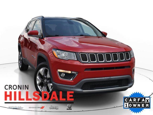 used 2019 Jeep Compass car, priced at $17,550