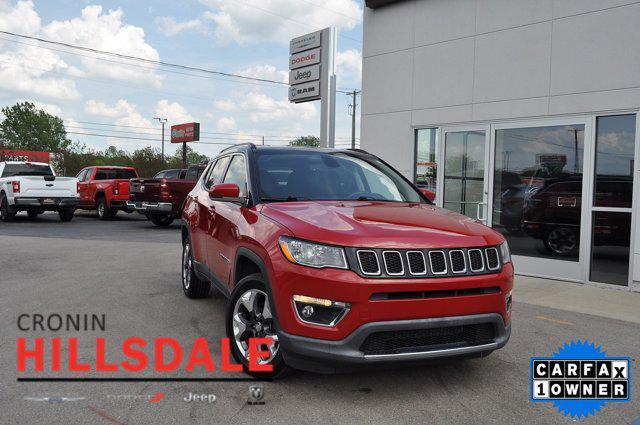 used 2019 Jeep Compass car, priced at $17,650