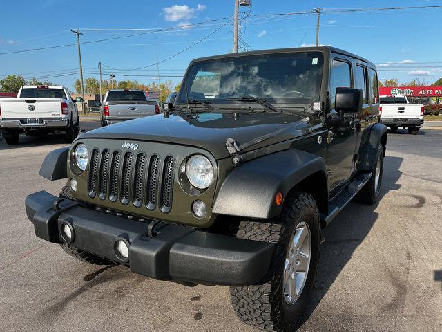 used 2015 Jeep Wrangler Unlimited car, priced at $14,750