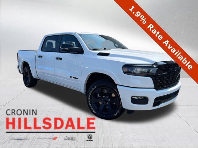 new 2025 Ram 1500 car, priced at $52,077