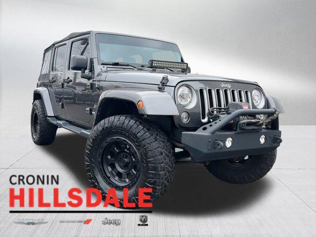 used 2017 Jeep Wrangler Unlimited car, priced at $25,239