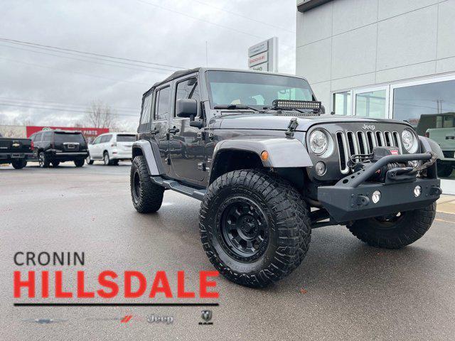 used 2017 Jeep Wrangler Unlimited car, priced at $27,850