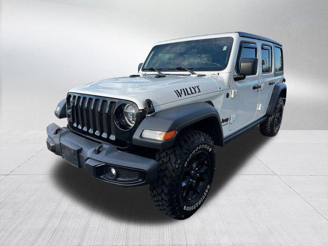 used 2021 Jeep Wrangler car, priced at $32,432