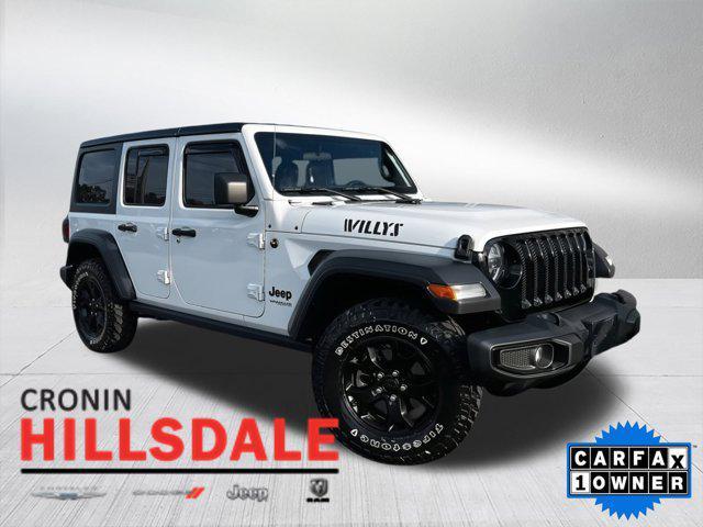 used 2021 Jeep Wrangler car, priced at $32,432