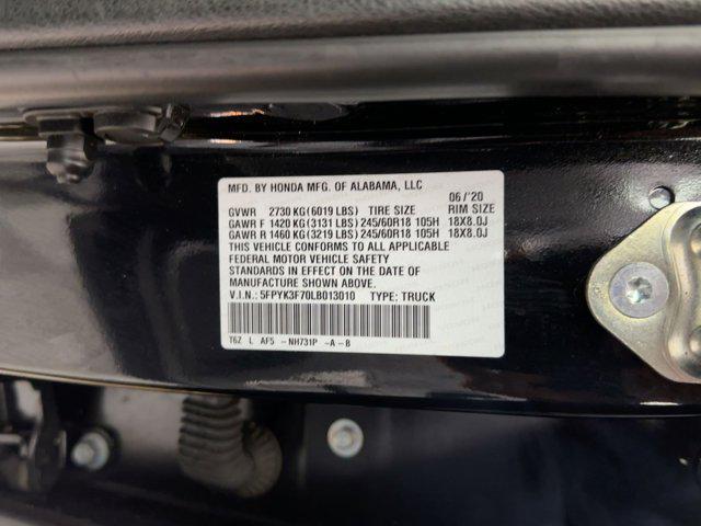 used 2020 Honda Ridgeline car, priced at $31,999