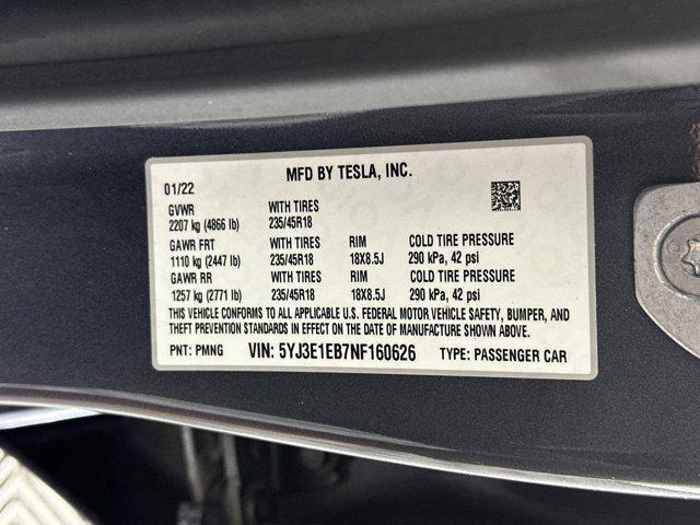 used 2022 Tesla Model 3 car, priced at $29,999