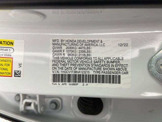 used 2022 Honda Accord car, priced at $23,998