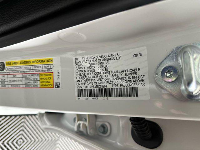 new 2026 Honda Civic car, priced at $28,111