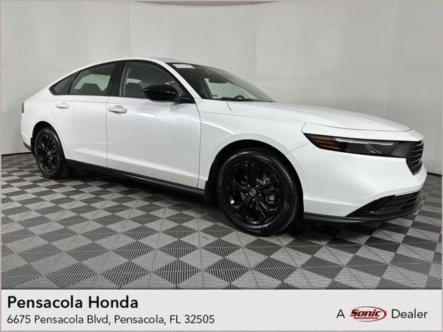 new 2025 Honda Accord car, priced at $30,651