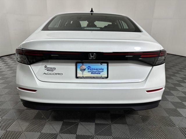 new 2025 Honda Accord car, priced at $30,651