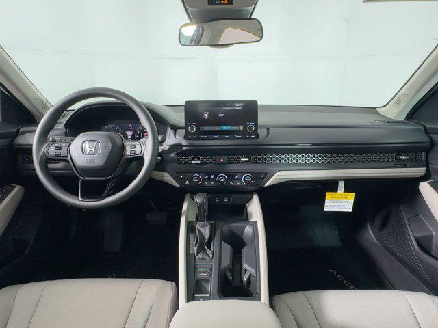 new 2025 Honda Accord car, priced at $30,311