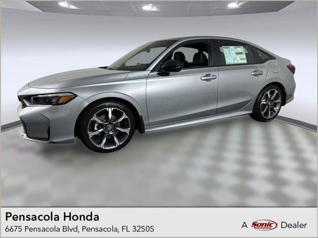 new 2025 Honda Civic Hybrid car, priced at $31,112