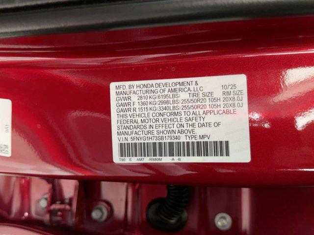 new 2025 Honda Pilot car, priced at $47,701