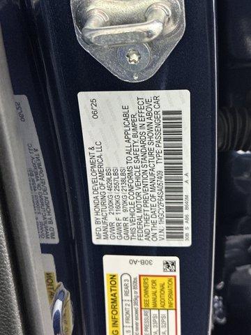 new 2025 Honda Accord Hybrid car, priced at $34,461