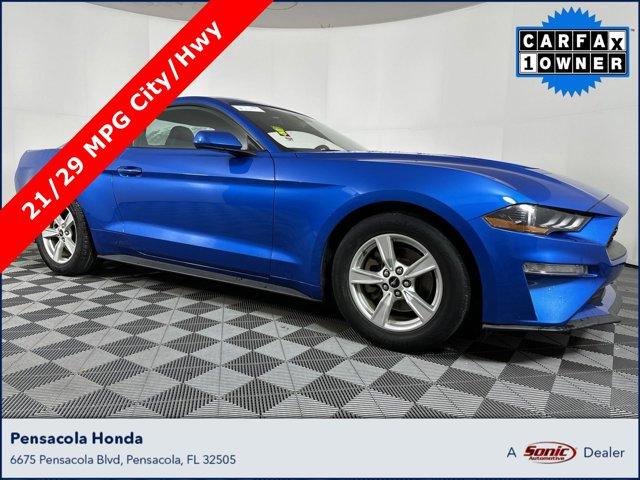 used 2021 Ford Mustang car, priced at $21,997