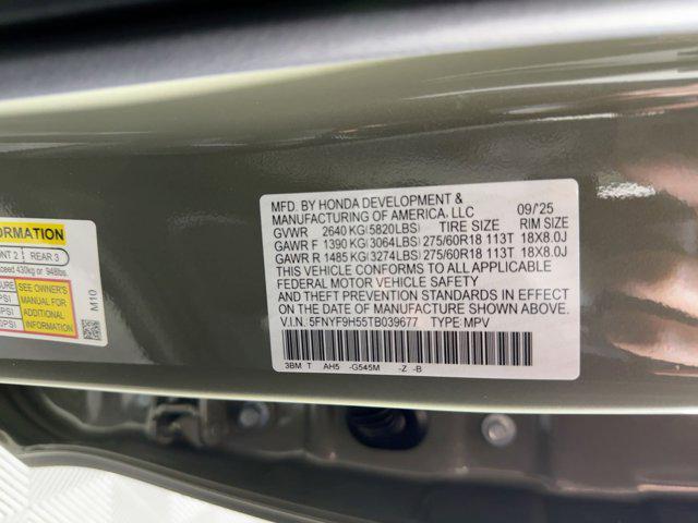 new 2026 Honda Passport car, priced at $50,751