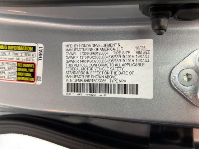 new 2026 Honda Odyssey car, priced at $45,331