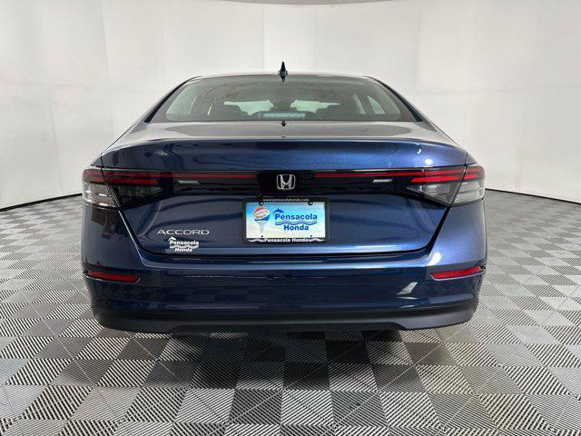 new 2025 Honda Accord car, priced at $30,281
