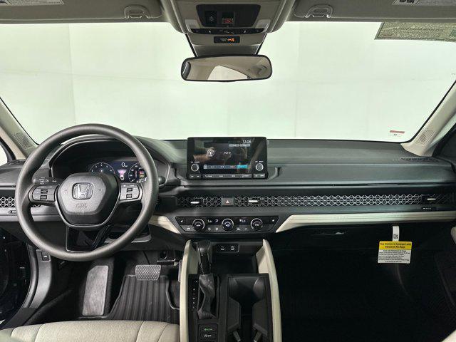 new 2025 Honda Accord car, priced at $30,271