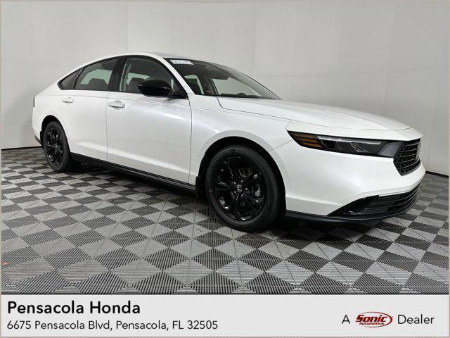 new 2025 Honda Accord car, priced at $30,711