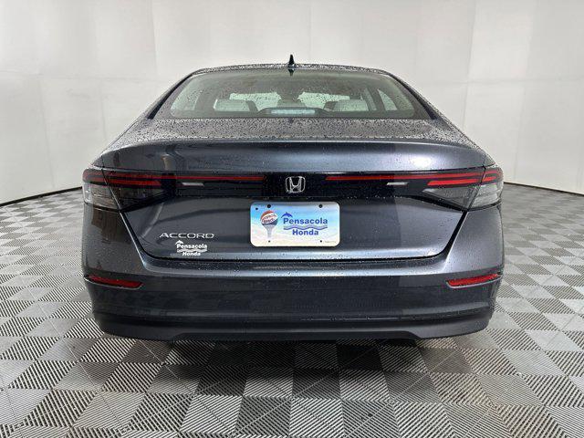 new 2025 Honda Accord car, priced at $30,252