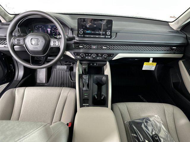new 2025 Honda Accord car, priced at $30,252