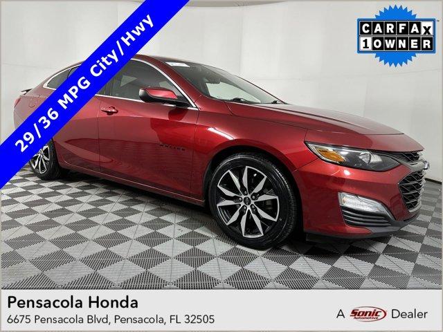 used 2021 Chevrolet Malibu car, priced at $17,498