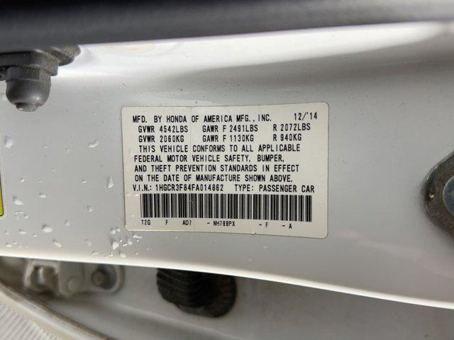 used 2015 Honda Accord car, priced at $8,999