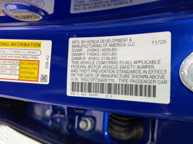 new 2025 Honda Accord Hybrid car, priced at $35,161