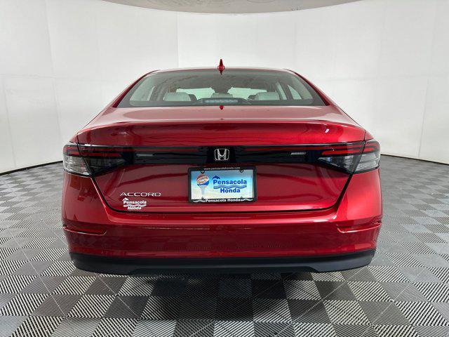 new 2025 Honda Accord car, priced at $28,701