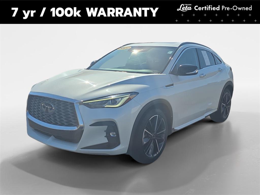 used 2024 INFINITI QX55 car, priced at $29,500